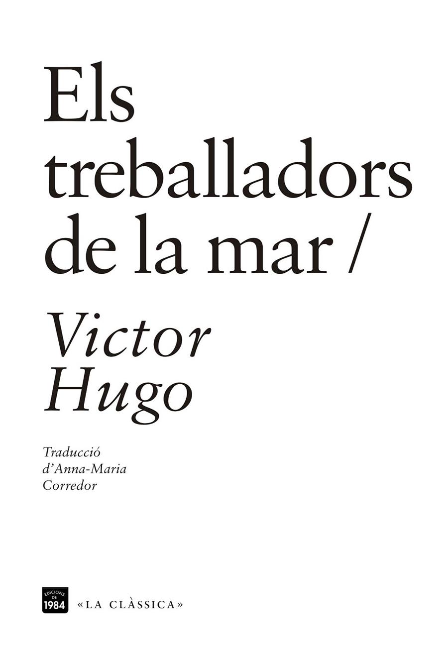 Els treballadors de la mar | 9788416987115 | Hugo, Victor | Llibres.cat | Llibreria online en català | La Impossible Llibreters Barcelona