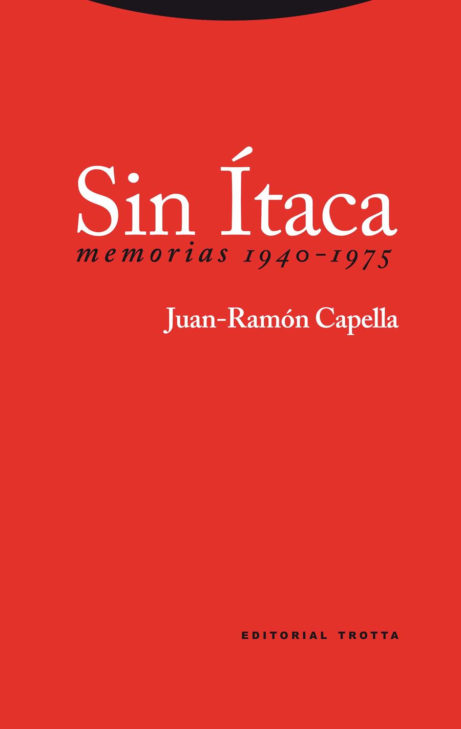 SIN ÍTACA | 9788498791969 | CAPELLA, JUAN-RAMÓN | Llibres.cat | Llibreria online en català | La Impossible Llibreters Barcelona