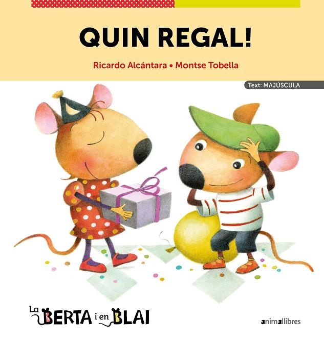 Quin regal! (majúscules) | 9788418592324 | Alcántara, Ricardo | Llibres.cat | Llibreria online en català | La Impossible Llibreters Barcelona