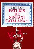 Estudis de sintaxi catalana 1 | 9788429709216 | Solà Cortassa, Joan | Llibres.cat | Llibreria online en català | La Impossible Llibreters Barcelona