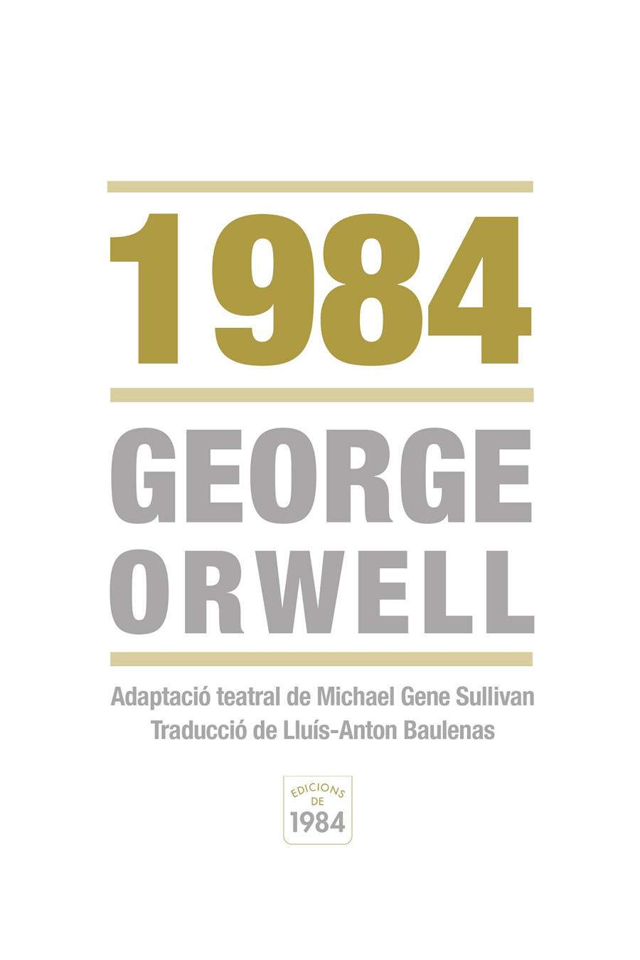 1984 | 9788415835219 | Orwell, George/Sullivan, Michael Gene | Llibres.cat | Llibreria online en català | La Impossible Llibreters Barcelona