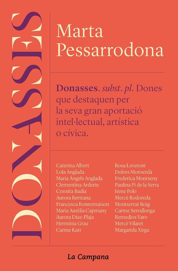 Donasses | 9788418226816 | Pessarrodona, Marta | Llibres.cat | Llibreria online en català | La Impossible Llibreters Barcelona