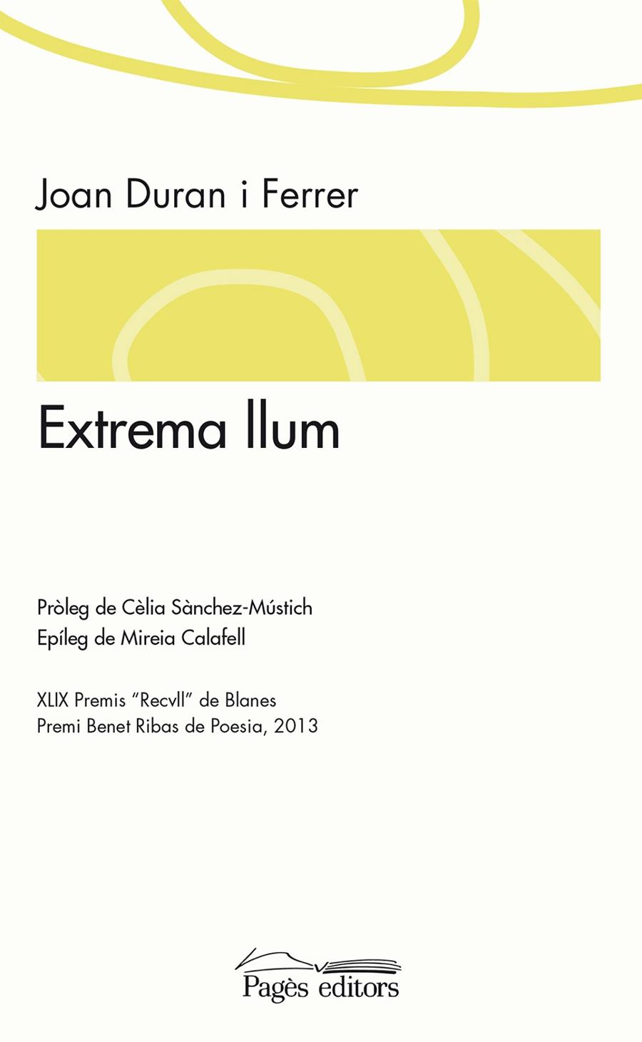Extrema llum | 9788499754390 | Duran Ferrer, Joan | Llibres.cat | Llibreria online en català | La Impossible Llibreters Barcelona