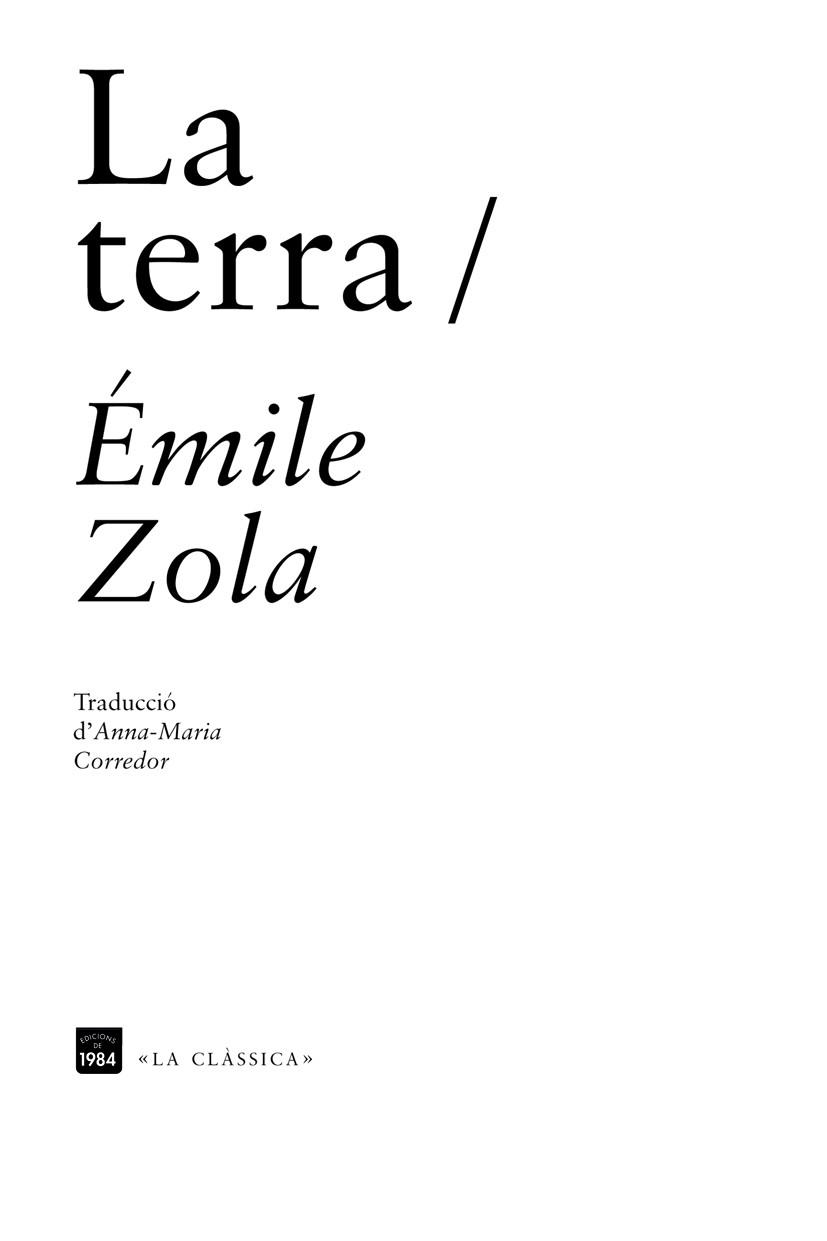 La terra | 9788492440764 | Zola, Émile | Llibres.cat | Llibreria online en català | La Impossible Llibreters Barcelona