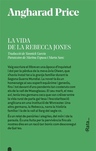 La vida de la Rebecca Jones | 9788416738434 | Angharad Price | Llibres.cat | Llibreria online en català | La Impossible Llibreters Barcelona