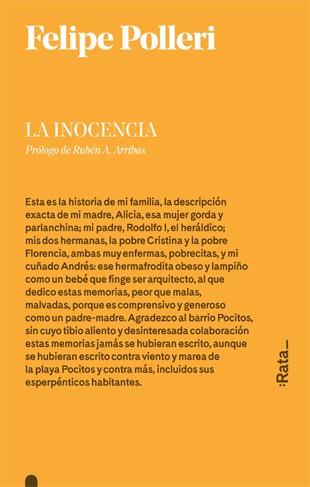 La inocencia | 9788416738236 | Felipe Polleri | Llibres.cat | Llibreria online en català | La Impossible Llibreters Barcelona