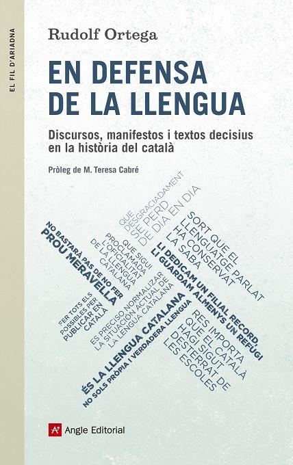 En defensa de la llengua | 9788415307235 | Ortega Robert, Rudolf | Llibres.cat | Llibreria online en català | La Impossible Llibreters Barcelona