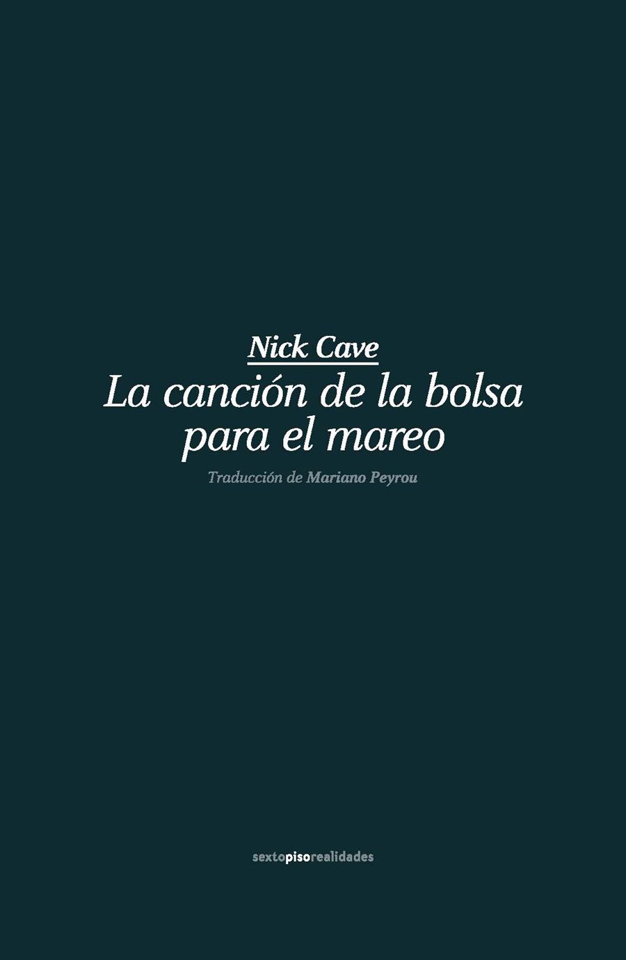 La canción de la bolsa para el mareo | 9788415601975 | Cave, Nick | Llibres.cat | Llibreria online en català | La Impossible Llibreters Barcelona