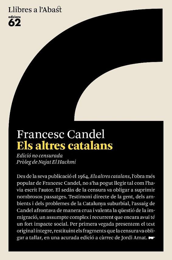 Els altres catalans | 9788429764710 | El Hachmi, Najat / Candel Tortajada, Francesc | Llibres.cat | Llibreria online en català | La Impossible Llibreters Barcelona