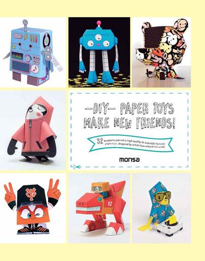 -DIY- PAPER TOYS. Make new friends! | 9788416500192 | Instituto Monsa de Ediciones, S.A. | Llibres.cat | Llibreria online en català | La Impossible Llibreters Barcelona