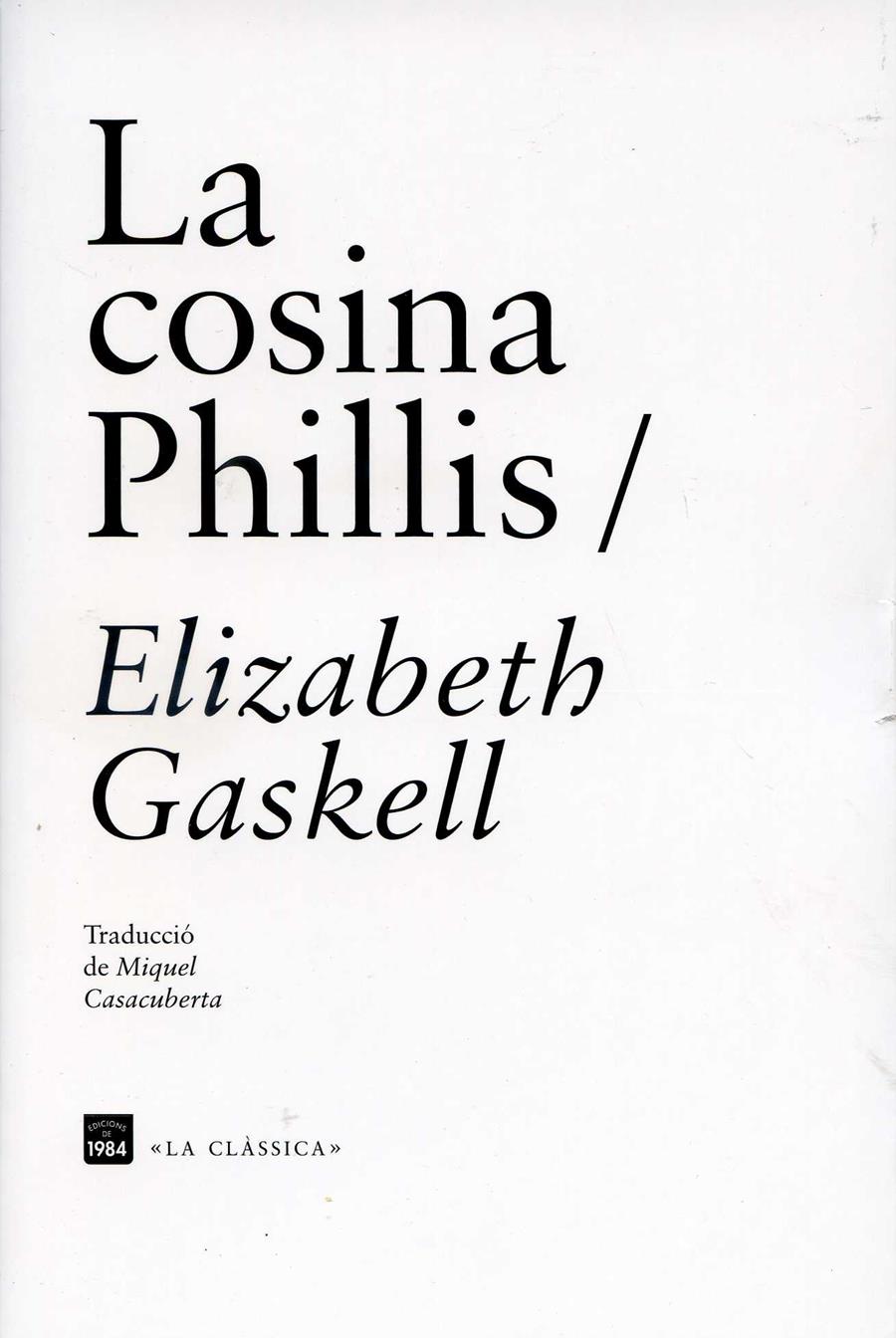La cosina Phillis | 9788492440931 | Gaskell, Elizabeth | Llibres.cat | Llibreria online en català | La Impossible Llibreters Barcelona