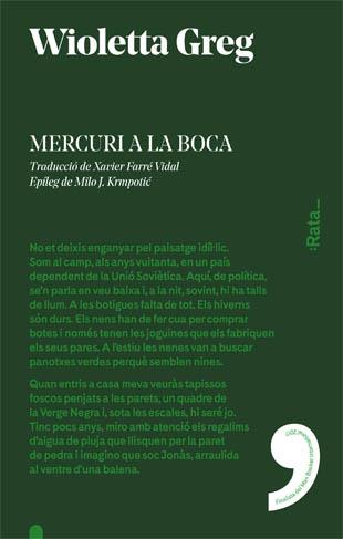 Mercuri a la boca | 9788416738212 | Wioletta Greg | Llibres.cat | Llibreria online en català | La Impossible Llibreters Barcelona
