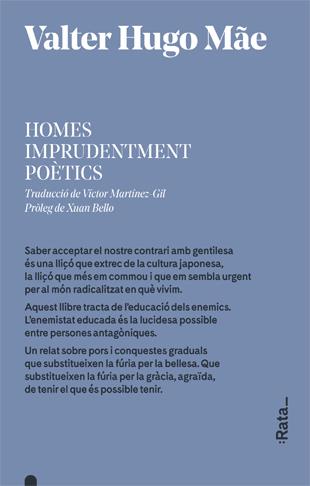 Homes imprudentment poètics | 9788416738380 | Valter Hugo Mãe | Llibres.cat | Llibreria online en català | La Impossible Llibreters Barcelona