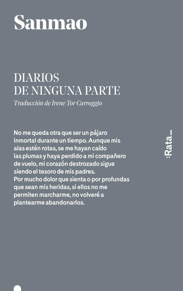 Diarios de ninguna parte | 9788416738076 | Sanmao | Llibres.cat | Llibreria online en català | La Impossible Llibreters Barcelona