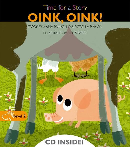 Oink, oink. Time for a story (llibre+cd) | 9788498256123 | Panisello, Anna; Ramon, Estrella | Llibres.cat | Llibreria online en català | La Impossible Llibreters Barcelona