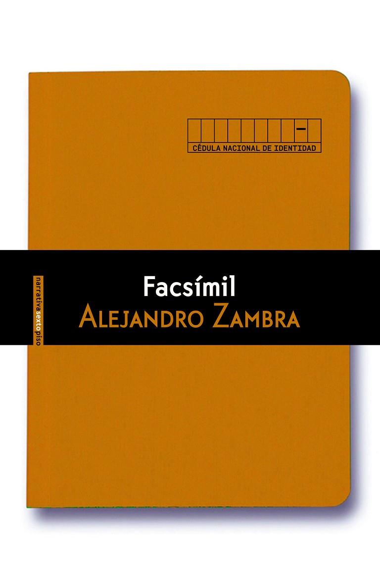 FACSIMIL | 9788415601968 | Zambra, Alejandro | Llibres.cat | Llibreria online en català | La Impossible Llibreters Barcelona