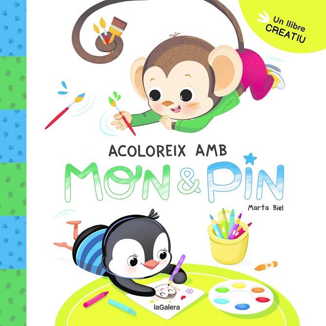 Mon & Pin. Activitats 1. Acoloreix amb Mon & Pin | 9788424674793 | Biel, Marta | Llibres.cat | Llibreria online en català | La Impossible Llibreters Barcelona