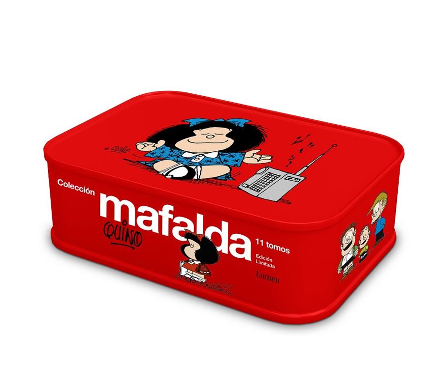 Colección Mafalda: 11 tomos en una lata (edición limitada) | 9788426424297 | Quino, | Llibres.cat | Llibreria online en català | La Impossible Llibreters Barcelona