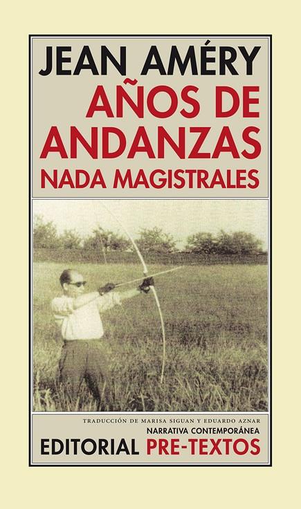 AÑOS DE ANDANZAS NADA MAGISTRALES | 9788481917567 | AMERY, JEAN | Llibres.cat | Llibreria online en català | La Impossible Llibreters Barcelona