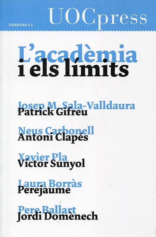 L'acadèmia i els límits | 9788497888905 | Adell Pitarch, Joan Elies;Canadell Rusiñol, Roger | Llibres.cat | Llibreria online en català | La Impossible Llibreters Barcelona