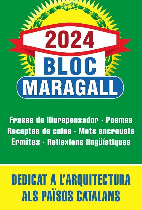 2024 * BLOC CALENDARI MARAGALL PETIT 72X100 | 9788412745511 | Llibres.cat | Llibreria online en català | La Impossible Llibreters Barcelona