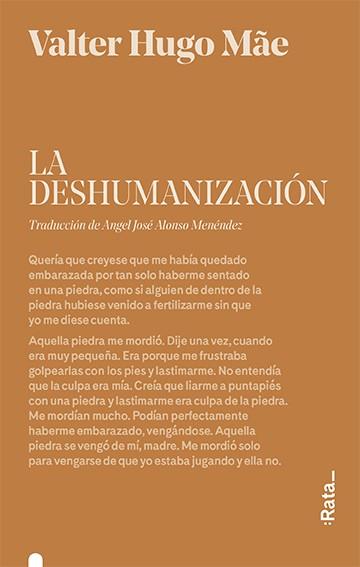 La deshumanización | 9788416738489 | Hugo Mãe, Valter | Llibres.cat | Llibreria online en català | La Impossible Llibreters Barcelona