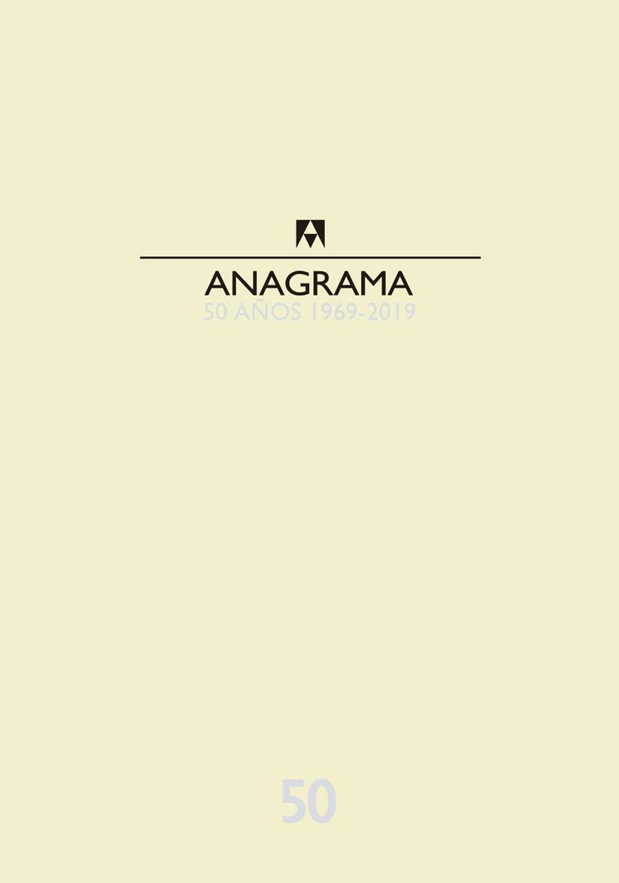 Catálogo Anagrama 50 años 1969-2019 | 9788433904423 | Llibres.cat | Llibreria online en català | La Impossible Llibreters Barcelona