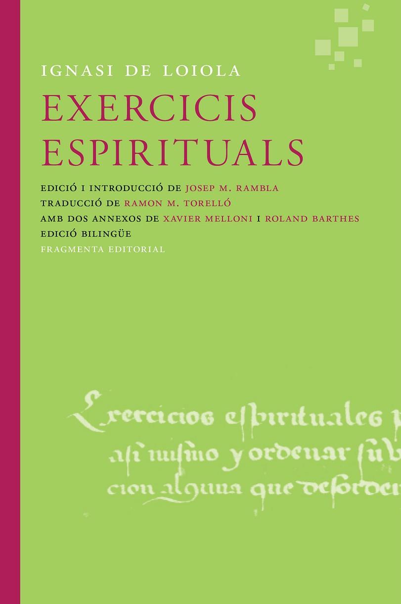 Exercicis espirituals | 9788415518600 | Ignasi de Loiola | Llibres.cat | Llibreria online en català | La Impossible Llibreters Barcelona