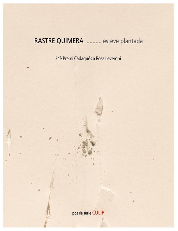 RASTRE QUIMERA | 9788481289664 | Plantada, Esteve | Llibres.cat | Llibreria online en català | La Impossible Llibreters Barcelona