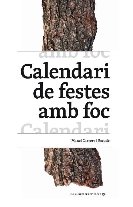 Calendari de festes amb foc | 9788461616244 | Carrera i Escudé, Manel | Llibres.cat | Llibreria online en català | La Impossible Llibreters Barcelona
