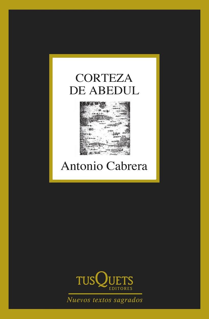 Corteza de abedul | 9788490662892 | Antonio Cabrera | Llibres.cat | Llibreria online en català | La Impossible Llibreters Barcelona
