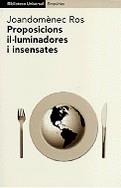 Proposicions il×luminadores i insen | 9788475966977 | Ros, Joandomènec | Llibres.cat | Llibreria online en català | La Impossible Llibreters Barcelona