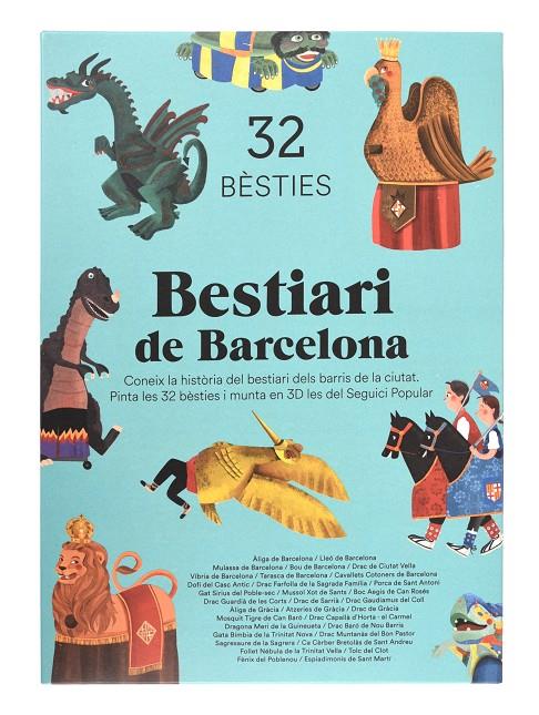 Bestiari de Barcelona. 32 bèsties | 9788491563747 | Alonso Cruzet, Nicolàs/Berloso Clarà, Laia | Llibres.cat | Llibreria online en català | La Impossible Llibreters Barcelona