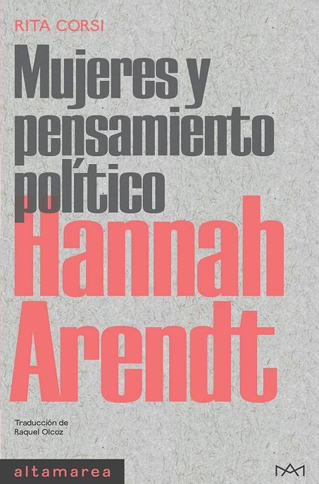 Hannah Arendt | 9788418481772 | Corsi, Rita | Llibres.cat | Llibreria online en català | La Impossible Llibreters Barcelona