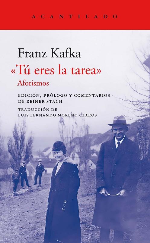 "Tú eres la tarea" | 9788419036858 | Kafka, Franz | Llibres.cat | Llibreria online en català | La Impossible Llibreters Barcelona