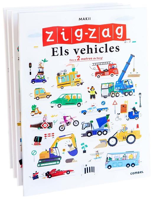 Zig-zag Els vehicles | 9788491018940 | Makii | Llibres.cat | Llibreria online en català | La Impossible Llibreters Barcelona