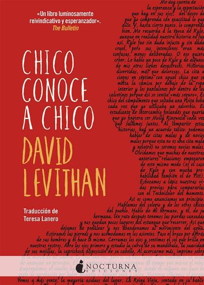 Chico conoce a chico | 9788416858354 | Levithan, David | Llibres.cat | Llibreria online en català | La Impossible Llibreters Barcelona