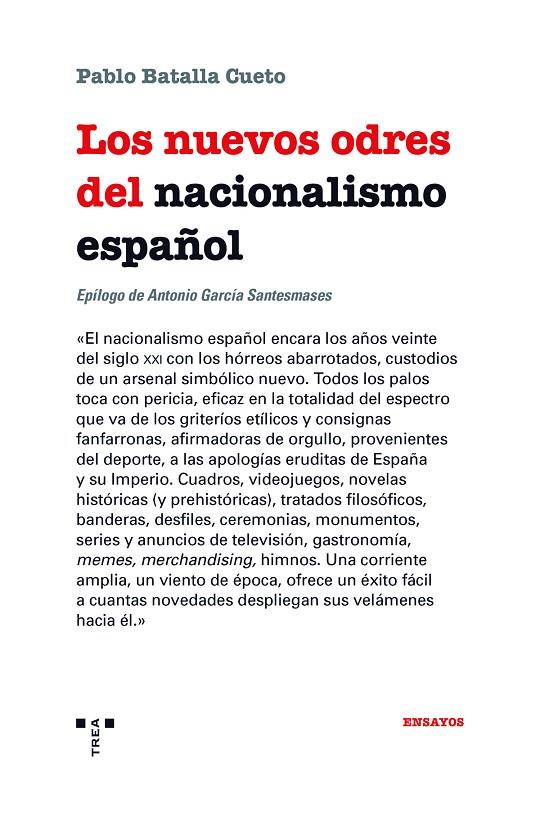 Los nuevos odres del nacionalismo español | 9788418932106 | Batalla Cueto, Pablo | Llibres.cat | Llibreria online en català | La Impossible Llibreters Barcelona