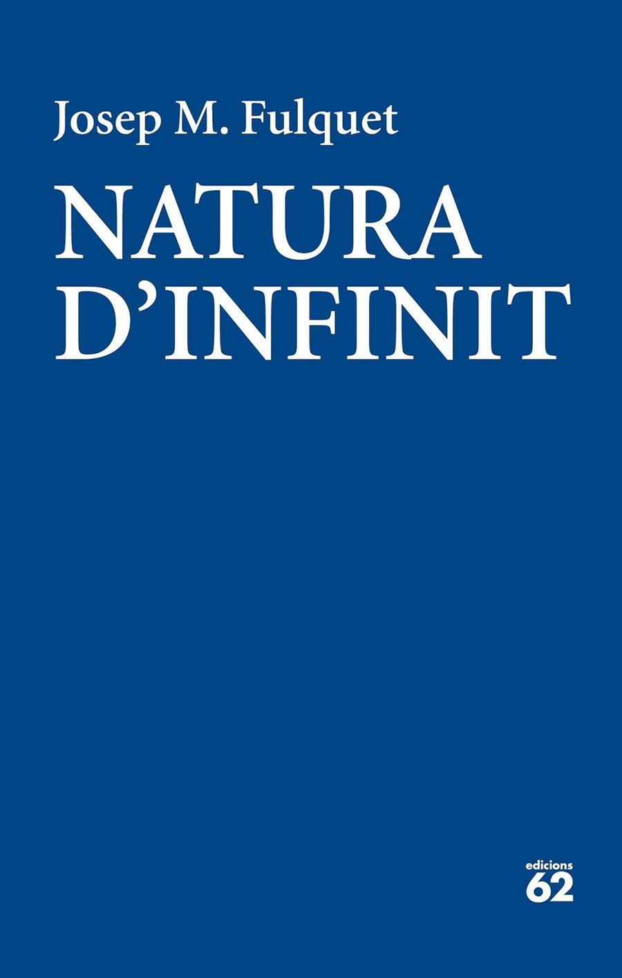Natura d'infinit | 9788429776270 | Fulquet, Josep Maria | Llibres.cat | Llibreria online en català | La Impossible Llibreters Barcelona