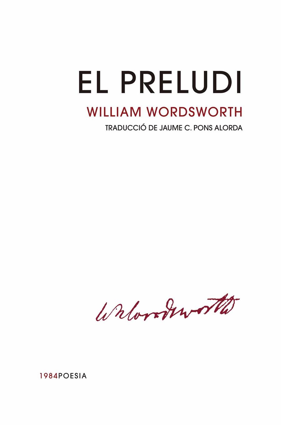 El preludi | 9788416987665 | Wordsworth, William | Llibres.cat | Llibreria online en català | La Impossible Llibreters Barcelona