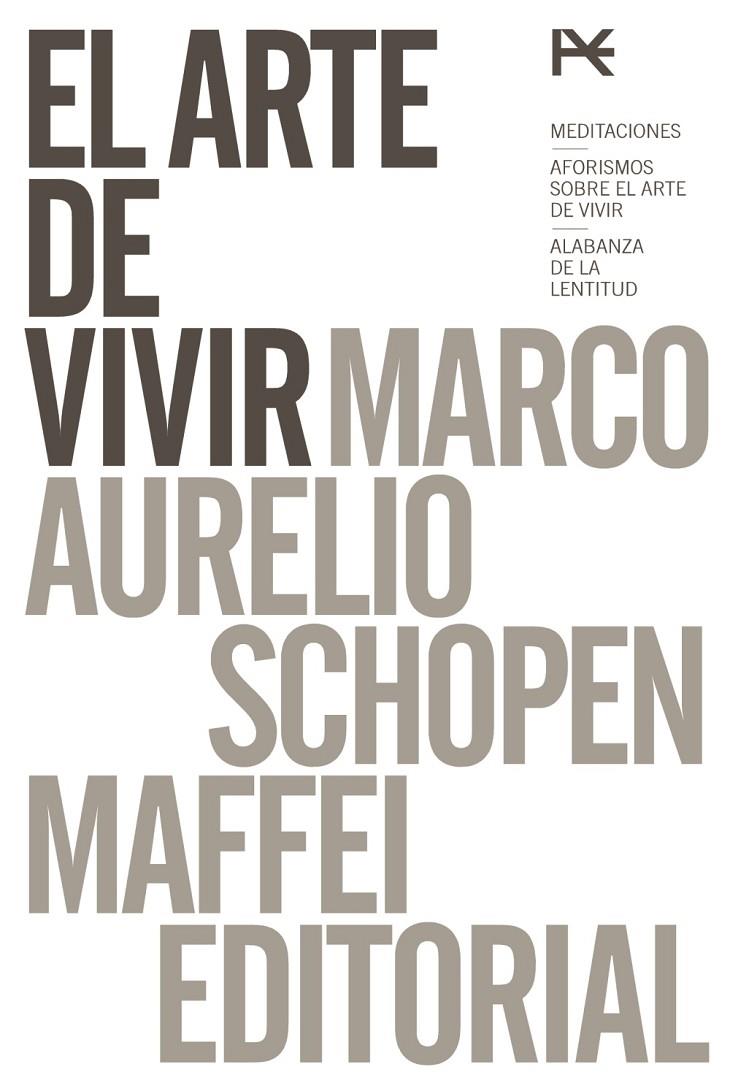 El arte de vivir - Estuche Marco Aurelio/Schopenhauer, Arthur/Maffei, Lamberto | 9788491812142 | Llibres.cat | Llibreria online en català | La Impossible Llibreters Barcelona