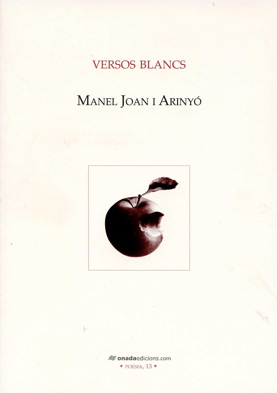 Versos blancs | 9788415221562 | Joan i Arinyó, Manel | Llibres.cat | Llibreria online en català | La Impossible Llibreters Barcelona