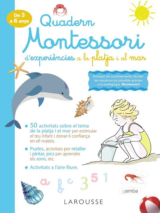 Quadern Montessori d'experiències a la platja i al mar | 9788418100345 | Larousse Editorial | Llibres.cat | Llibreria online en català | La Impossible Llibreters Barcelona