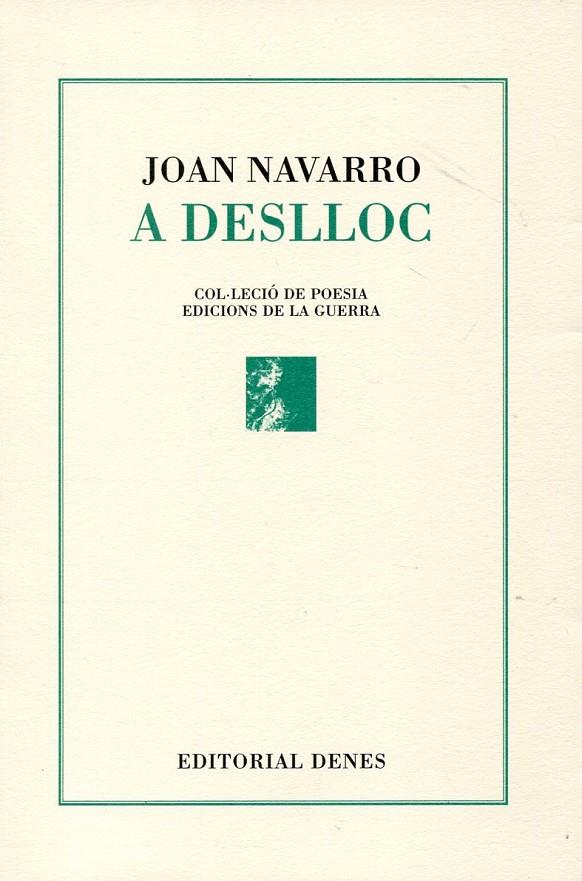 A deslloc | 9788492768363 | Navarro, Joan | Llibres.cat | Llibreria online en català | La Impossible Llibreters Barcelona
