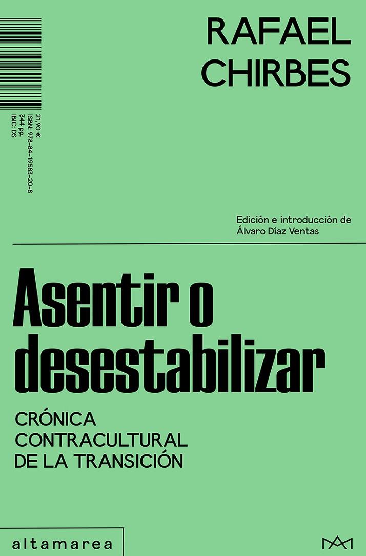 Asentir o desestabilizar | 9788419583208 | Chirbes, Rafael | Llibres.cat | Llibreria online en català | La Impossible Llibreters Barcelona