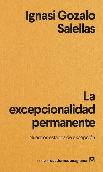 La excepcionalidad permanente | 9788433901965 | Gozalo Salellas, Ignasi | Llibres.cat | Llibreria online en català | La Impossible Llibreters Barcelona