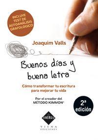 Buenos días y buena letra | 9788483305898 | Valls, Joaquim | Llibres.cat | Llibreria online en català | La Impossible Llibreters Barcelona