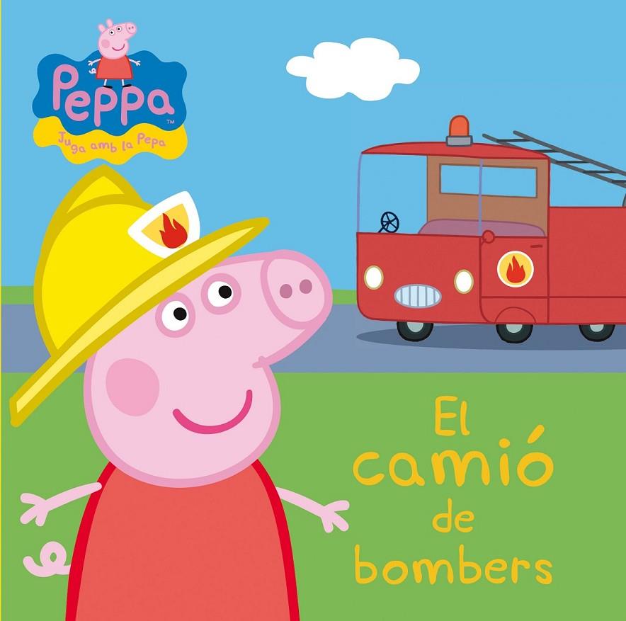 Peppa Pig. Llibre de cartró - El camió de bombers | 9788448840990 | Hasbro / Eone | Llibres.cat | Llibreria online en català | La Impossible Llibreters Barcelona
