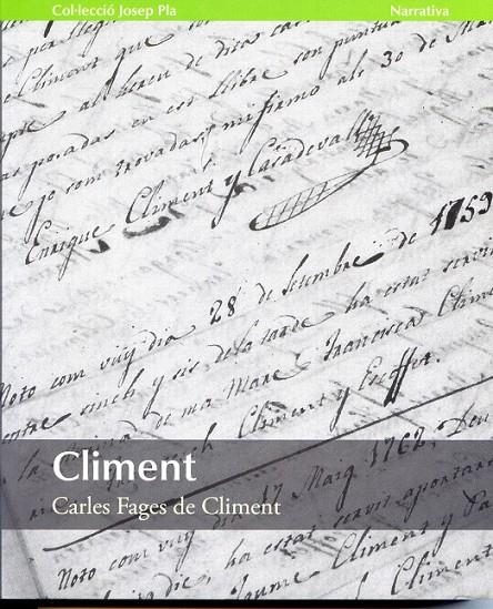 Climent | 9788496747456 | Fages de Climent, Carles | Llibres.cat | Llibreria online en català | La Impossible Llibreters Barcelona