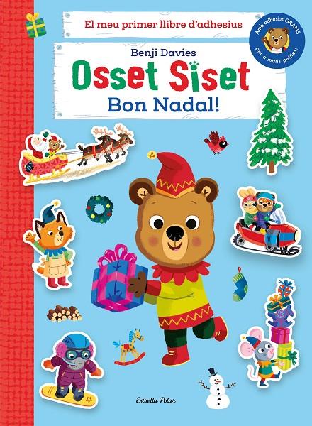 Osset Siset. El meu primer llibre d'adhesius. Bon Nadal! | 9788413895505 | Davies, Benji | Llibres.cat | Llibreria online en català | La Impossible Llibreters Barcelona